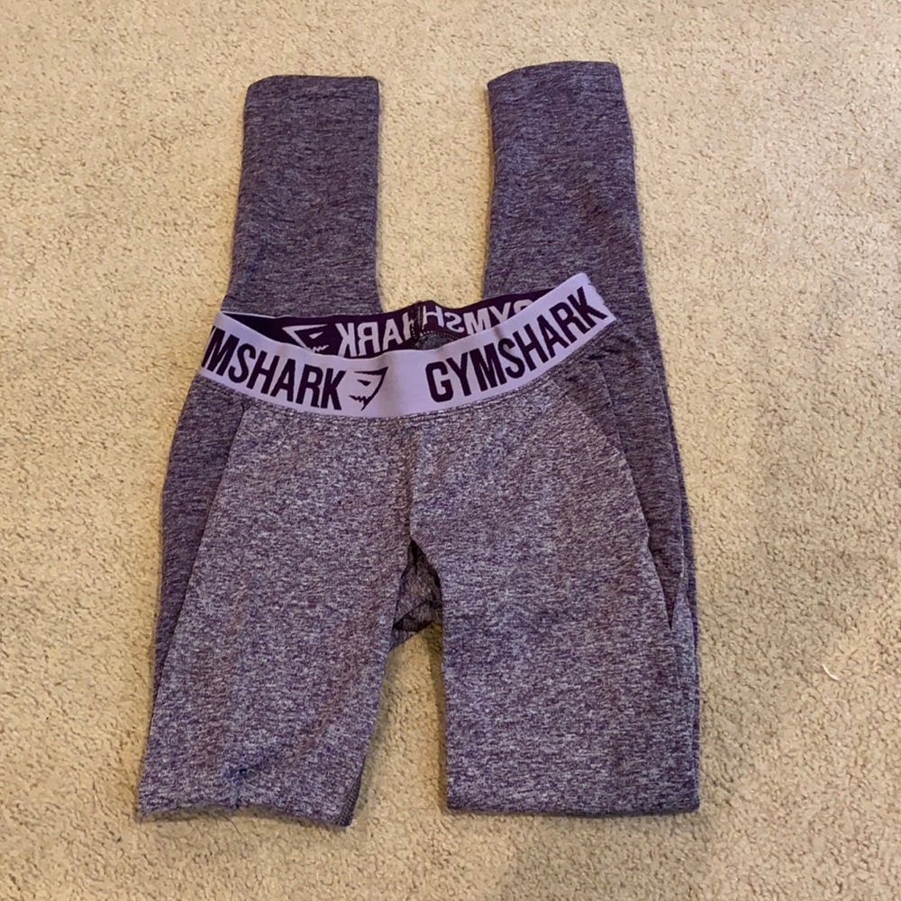 Plum colored gymshark leggings